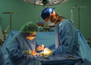 a surgical procedure