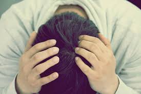 stressed man