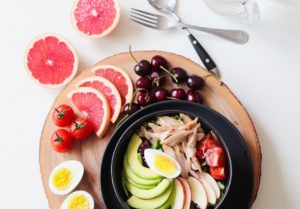 a bowl of healthy food