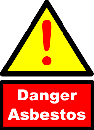 asbestos caution 