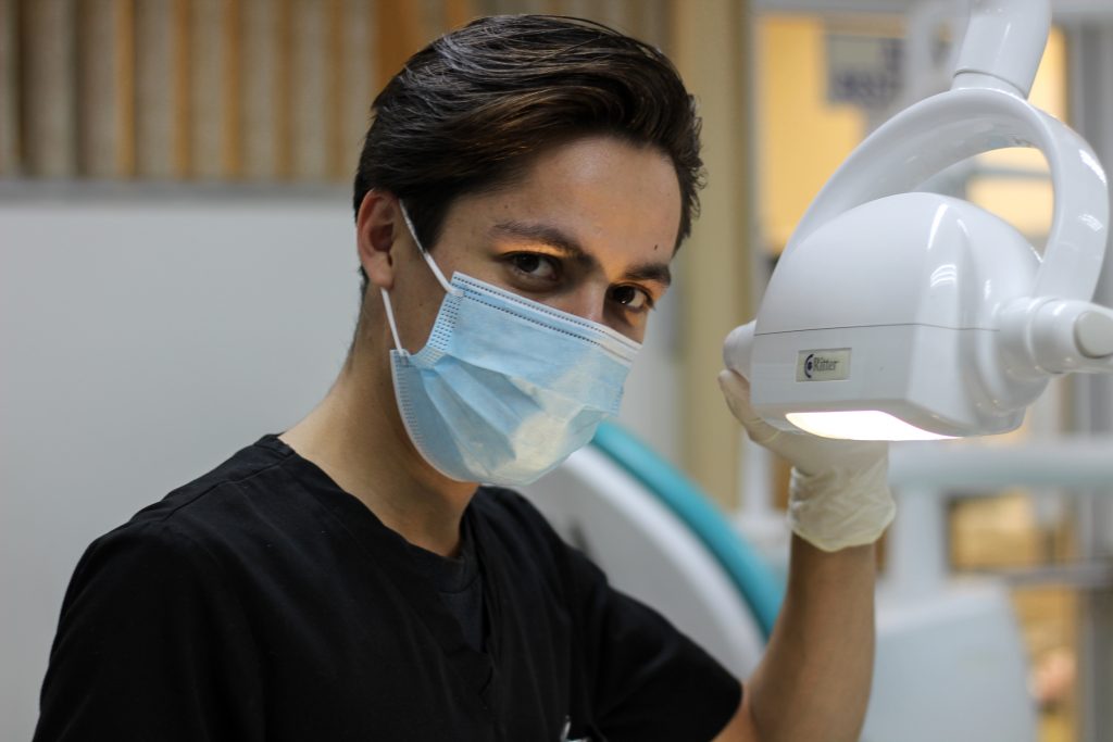a dentist