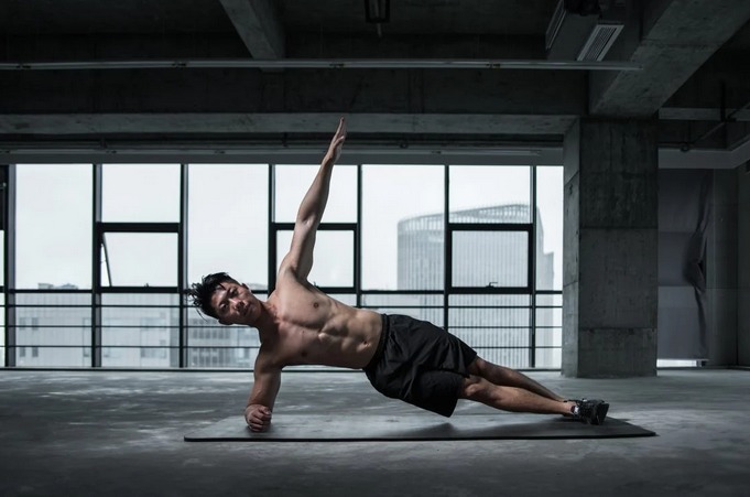 shredded abs