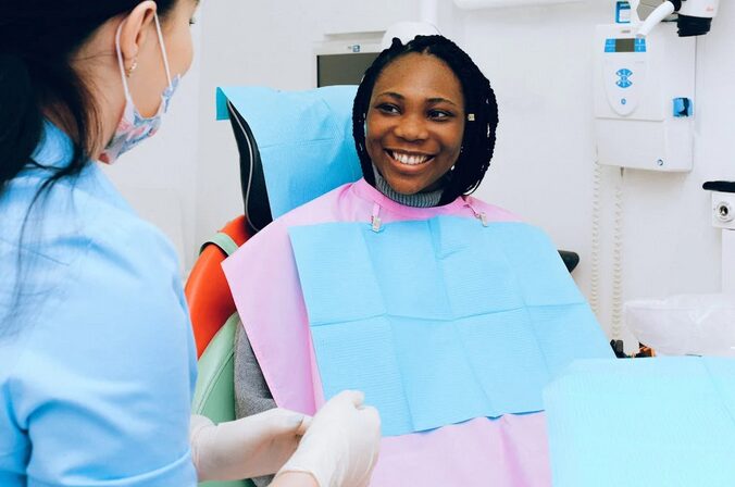 smiling patient